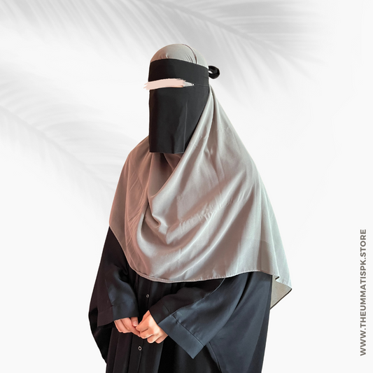 Single Layer Short Niqab