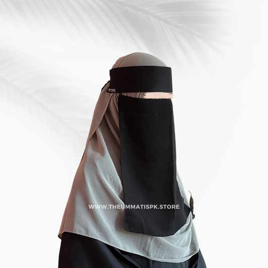 Saudi Niqab Black